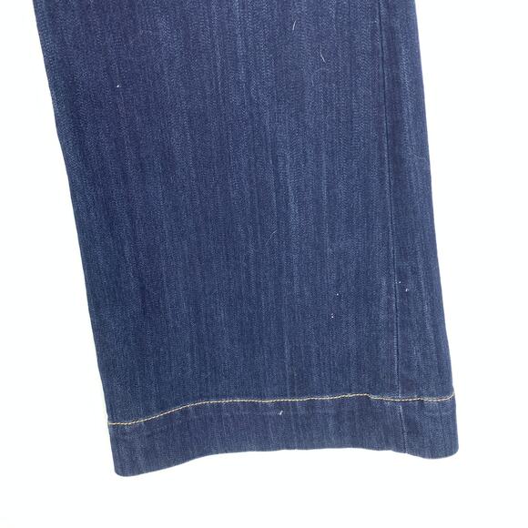 Y2K Seven7 Women's Size 6 Flare Leg Jeans Dark Wash Denim NEW - Picture 6 of 9